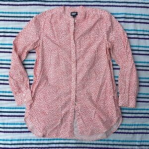 Lands' End Pink Floral Women's Top